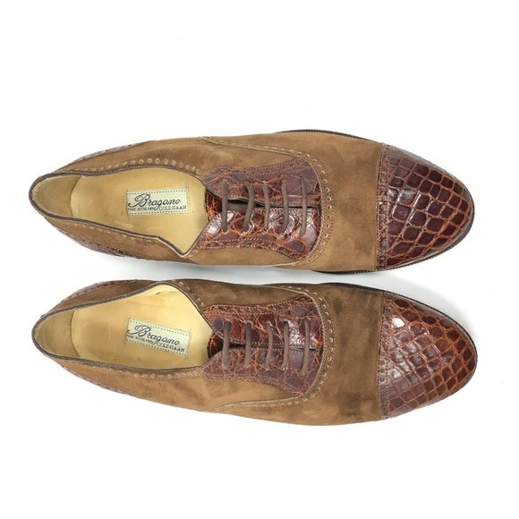 Bragano Cole Haan Oxfords Shoes Size 10 Crocodile main image 5